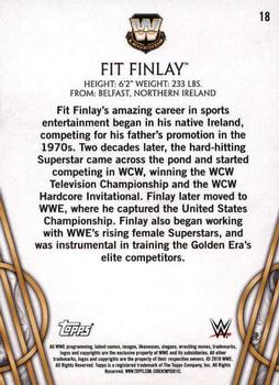 2018 Topps Legends of WWE - Bronze #18 Fit Finlay Back