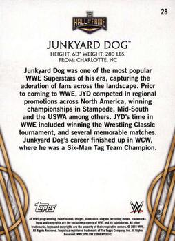2018 Topps Legends of WWE - Bronze #28 Junkyard Dog Back