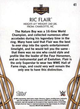 2018 Topps Legends of WWE - Bronze #41 Ric Flair Back