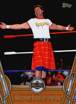 2018 Topps Legends of WWE - Bronze #43 Rowdy Roddy Piper Front