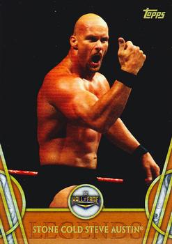 2018 Topps Legends of WWE - Bronze #49 Stone Cold Steve Austin Front