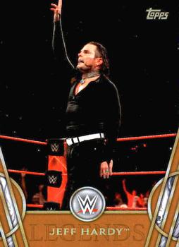2018 Topps Legends of WWE - Bronze #61 Jeff Hardy Front