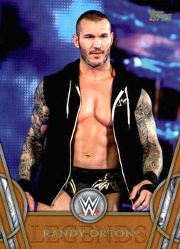 2018 Topps Legends of WWE - Bronze #66 Randy Orton Front