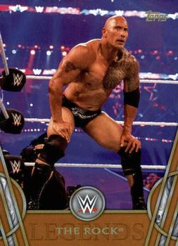2018 Topps Legends of WWE - Bronze #67 The Rock Front