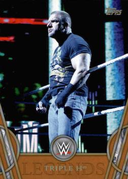 2018 Topps Legends of WWE - Bronze #70 Triple H Front