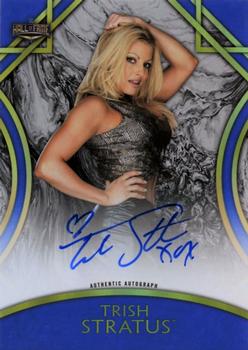 2018 Topps Legends of WWE - Autographs Blue #A-TS Trish Stratus Front