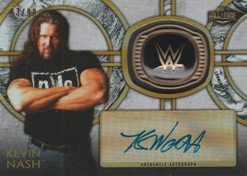 2018 Topps Legends of WWE - Autograph Commemorative Hall of Fame Ring #HOF-KN Kevin Nash Front