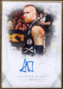 2019 Topps Transcendent Collection WWE #A-AL Aleister Black Front