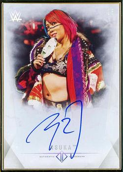 2019 Topps Transcendent Collection WWE #A-AS Asuka Front
