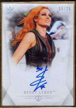 2019 Topps Transcendent Collection WWE #A-BE Becky Lynch Front