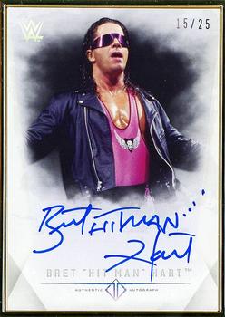 2019 Topps Transcendent Collection WWE #A-BH Bret 