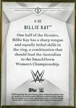 2019 Topps Transcendent Collection WWE #A-BK Billie Kay Back