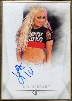 2019 Topps Transcendent Collection WWE #A-LV Liv Morgan Front