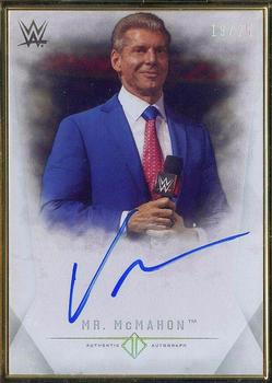 2019 Topps Transcendent Collection WWE #A-MM Mr. McMahon Front