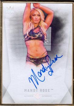 2019 Topps Transcendent Collection WWE #A-MR Mandy Rose Front