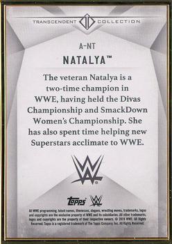 2019 Topps Transcendent Collection WWE #A-NT Natalya Back