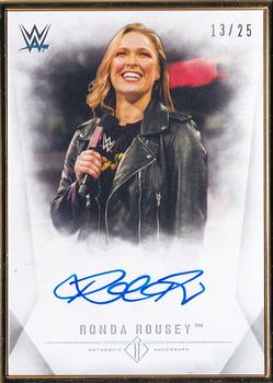 2019 Topps Transcendent Collection WWE #A-RRR Ronda Rousey Front