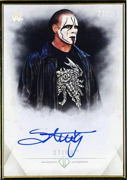 2019 Topps Transcendent Collection WWE #A-ST Sting Front