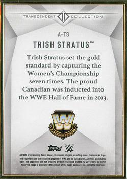 2019 Topps Transcendent Collection WWE #A-TS Trish Stratus Back