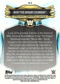 2019 Topps WWE Road to Wrestlemania - Intercontinental Championship 40th Anniversary (Part 1) #IC-3 Ricky 