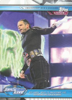 2019 Topps WWE Road to Wrestlemania - Update #U-17 Jeff Hardy / Shelton Benjamin Front