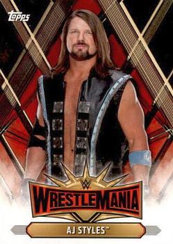 Roster Card #WM-9 Triple H 2019 Topps WWE Road to Wrestlemania