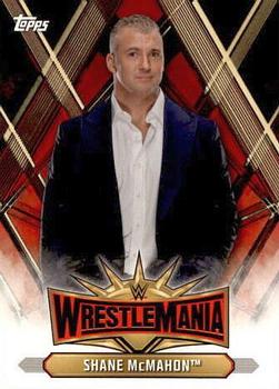 2019 Topps WWE Road to Wrestlemania - Wrestlemania 35 Roster #WM-16 Shane McMahon Front