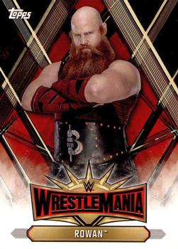 2019 Topps WWE Road to Wrestlemania - Wrestlemania 35 Roster #WM-31 Rowan Front