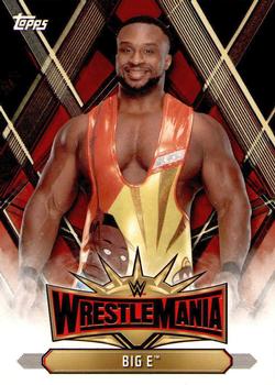 2019 Topps WWE Road to Wrestlemania - Wrestlemania 35 Roster #WM-34 Big E Front