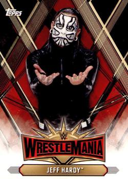 2019 Topps WWE Road to Wrestlemania - Wrestlemania 35 Roster #WM-45 Jeff Hardy Front