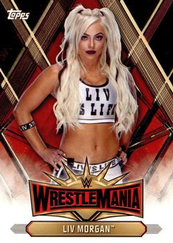 2019 Topps WWE Road to Wrestlemania - Wrestlemania 35 Roster #WM-50 Liv Morgan Front