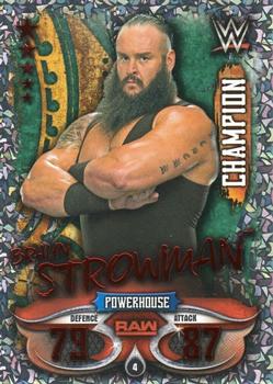 2018 Topps Slam Attax WWE Live #4 Braun Strowman Front