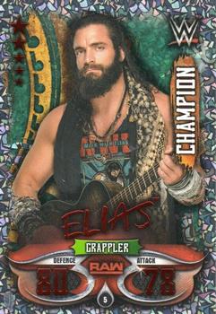 2018 Topps Slam Attax WWE Live #5 Elias Front