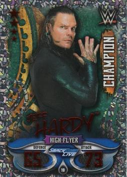 2018 Topps Slam Attax WWE Live #19 Jeff Hardy Front