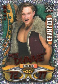 2018 Topps Slam Attax WWE Live #28 Pete Dunne Front