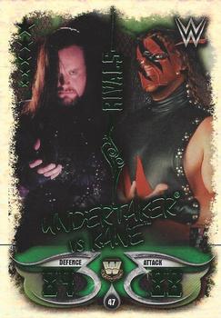 2018 Topps Slam Attax WWE Live #47 The Undertaker / Kane Front