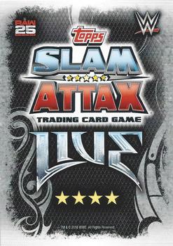 2018 Topps Slam Attax WWE Live #78 Ultimate Warrior Back