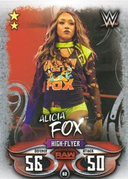 2018 Topps Slam Attax WWE Live #83 Alicia Fox Front