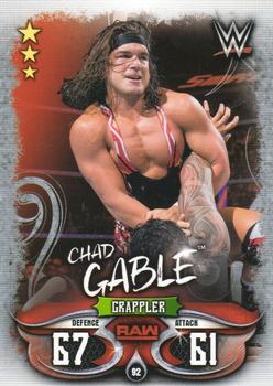 2018 Topps Slam Attax WWE Live #92 Chad Gable Front
