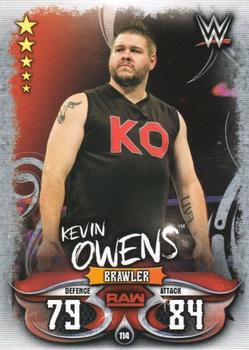 2018 Topps Slam Attax WWE Live #114 Kevin Owens Front