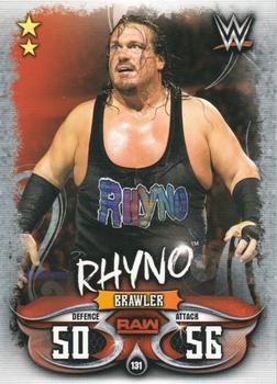 2018 Topps Slam Attax WWE Live #131 Rhyno Front