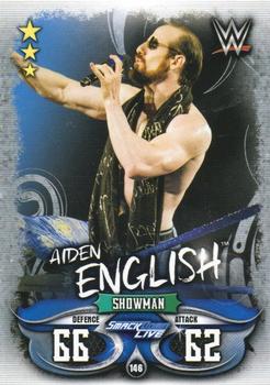 2018 Topps Slam Attax WWE Live #146 Aiden English Front