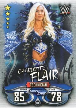 2018 Topps Slam Attax WWE Live #158 Charlotte Flair Front