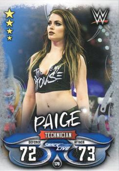 2018 Topps Slam Attax WWE Live #178 Paige Front
