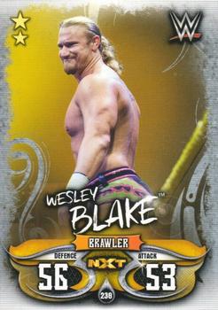 2018 Topps Slam Attax WWE Live #238 Wesley Blake Front