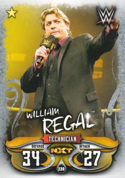 2018 Topps Slam Attax WWE Live #239 William Regal Front