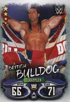 2018 Topps Slam Attax WWE Live #267 British Bulldog Front