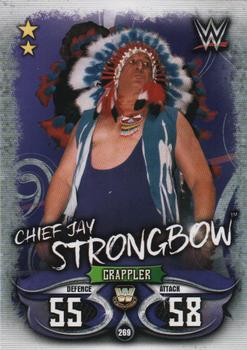 2018 Topps Slam Attax WWE Live #269 Chief Jay Strongbow Front