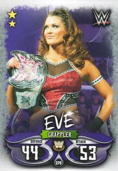 2018 Topps Slam Attax WWE Live #278 Eve Front