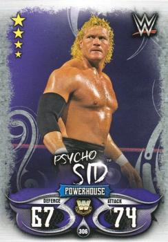 2018 Topps Slam Attax WWE Live #306 Psycho Sid Front